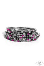 Load image into Gallery viewer, Glitzy by Association - multi (pink and purple)/Rock Candy Range - Multi Set