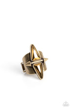 Load image into Gallery viewer, Combustible Compass - Brass