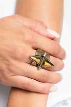 Load image into Gallery viewer, Combustible Compass - Brass