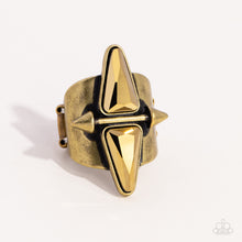 Load image into Gallery viewer, Combustible Compass - Brass