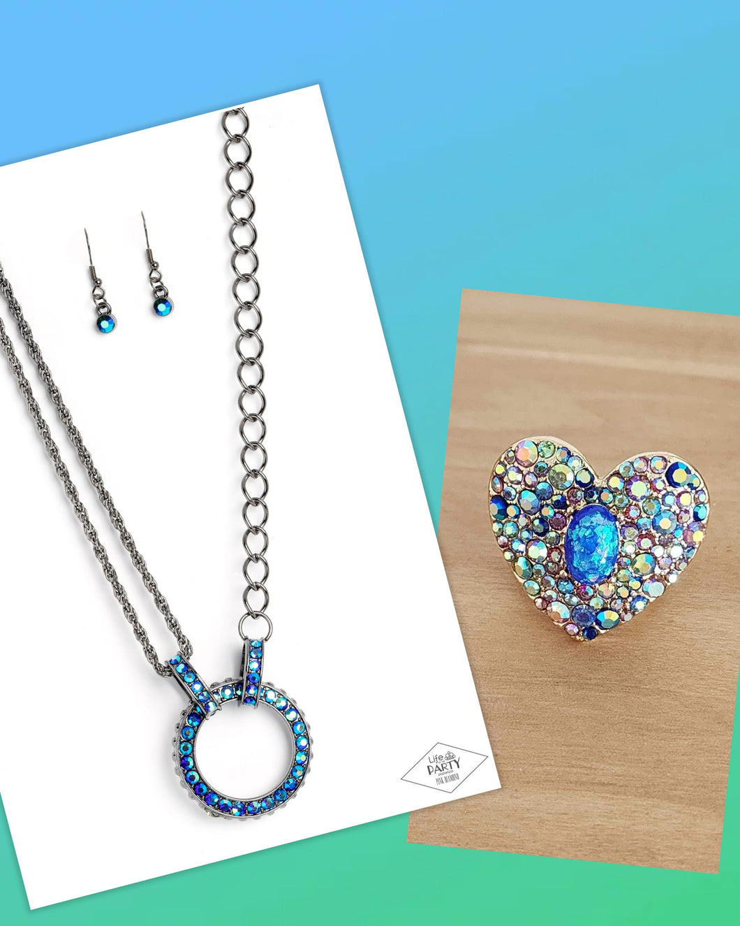 Bejeweled Beau - Blue Set