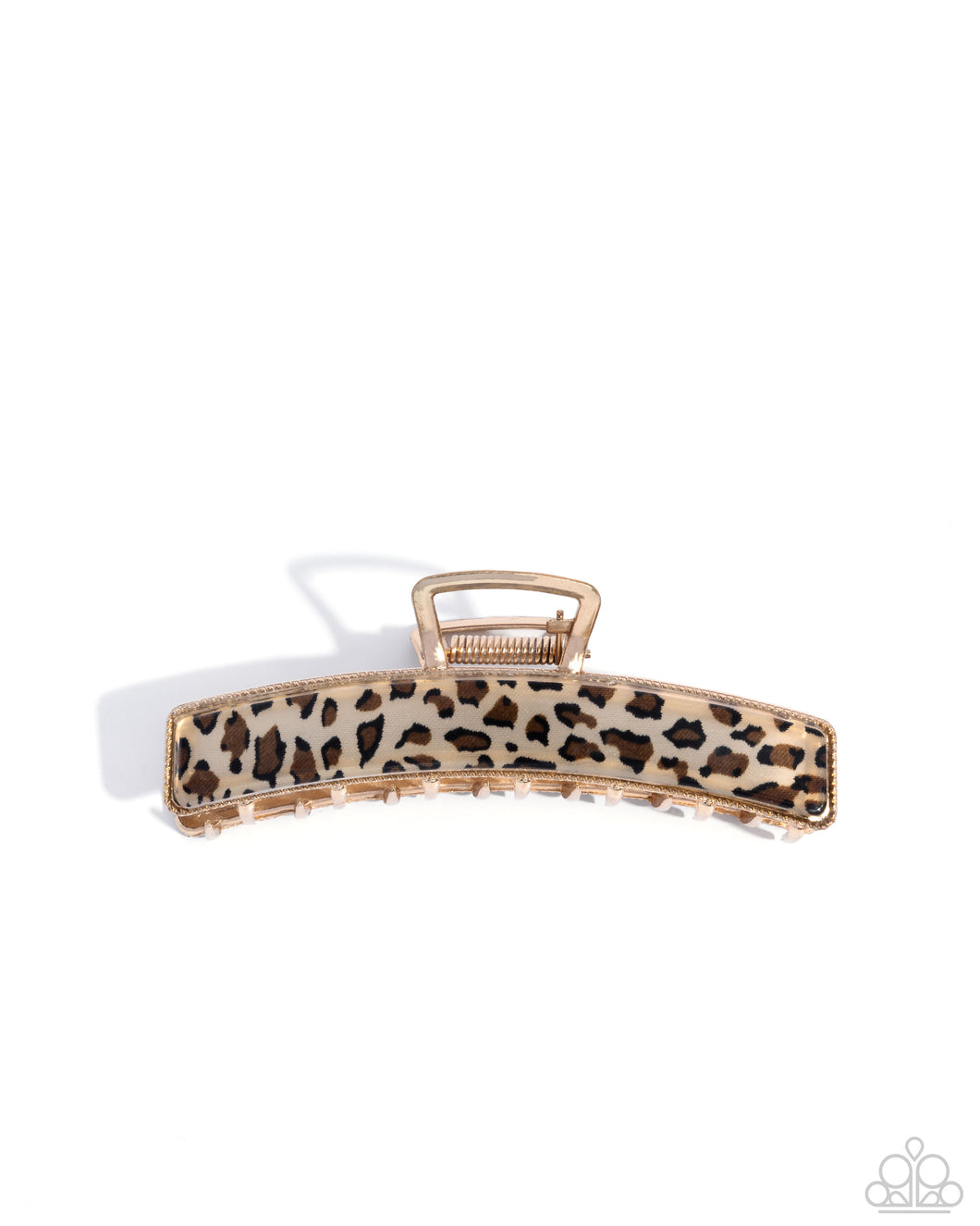 Cheetah Clip - Brown