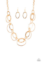 Load image into Gallery viewer, Bend OVAL Backwards - Gold
