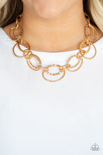 Load image into Gallery viewer, Bend OVAL Backwards - Gold

