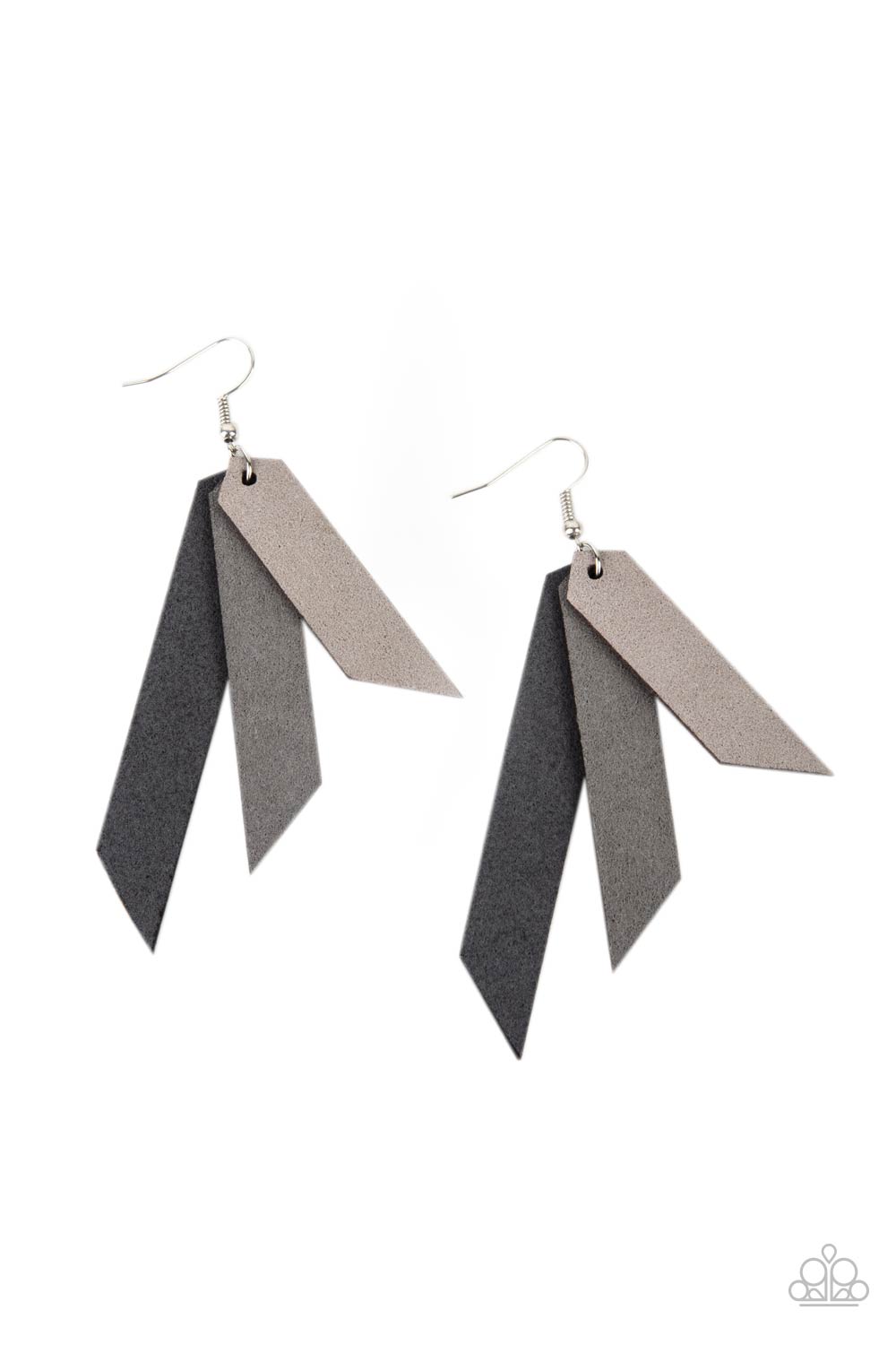 Suede Shade - Silver/Ombre Gray